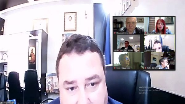 Участници в четвъртия панел на Онлайн научната конференция